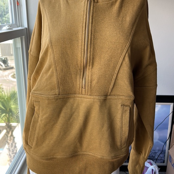 NWOT Free People Movement Half Zip Adeline Pullover Sweatshirt Alchemy size XS - Picture 8 of 16